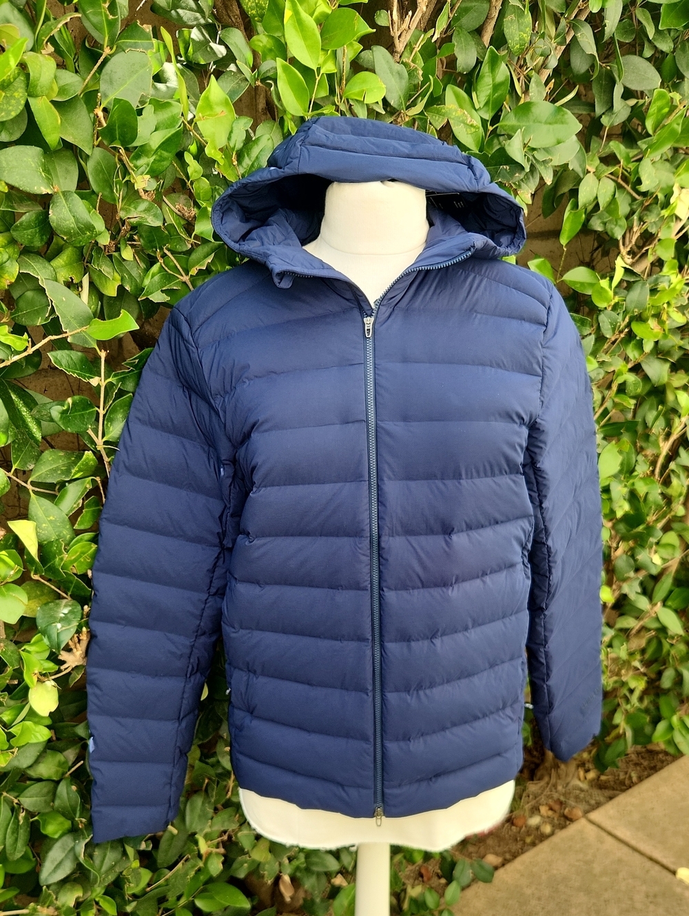 Lululemon Navigation Down Hoodie Puffer Jacket Navy Blue Small S NWT
